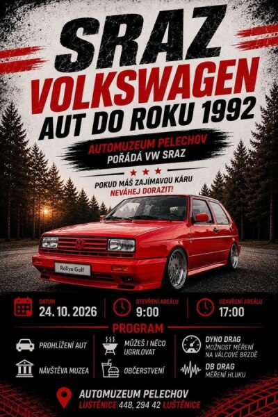 Sraz Volkswagen aut do roku 1992
